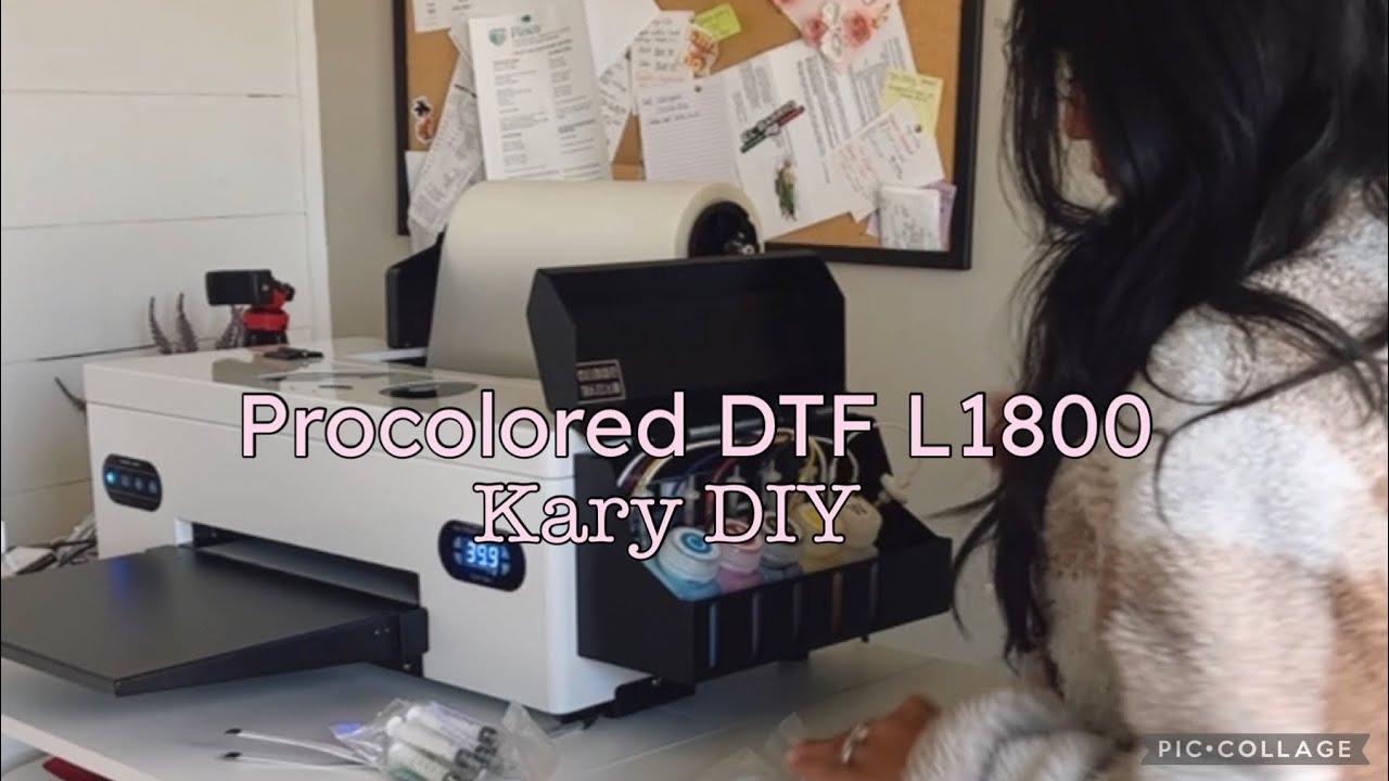 Replying to @tammygibson6336 Procolored DTF Printers, ask your questio, Procolored L1800