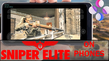 Sniper Elites are in-game ON ANDROID! | Skyline Edge Switch Emulator Sniper Elite 2 & 4 Tests