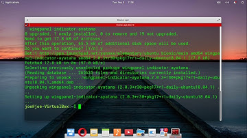 Enable App Icons In Elementary OS 5 Status Bar