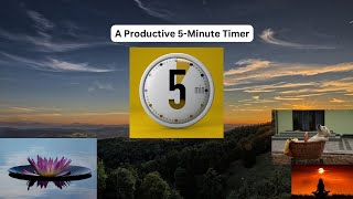 5 minute timer with calm and relaxing nature sounds⏰ countdown: countdown timer: Nature Sounds