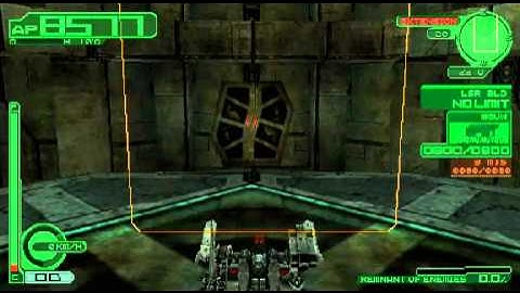 Armored Core 3 Silent Line Portable Data Retrieval EASIEST S-RANK NO OP-I