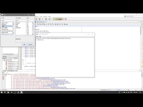 TEXT EDITOR APPLICATION IN JAVA WITH SOURCE CODE