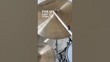 De perfecte cimbaalopstelling 😳