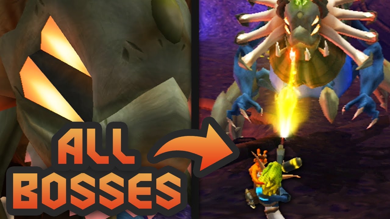 JAK II: RENEGADE - ALL BOSSES (No Damage)