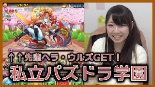 パズドラ 私立パズドラ学園 超級で 先輩ヘラ ウルズゲット 小河悦子 Youtube