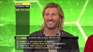 BBC Final Score - Wednesday 26th December 2012
