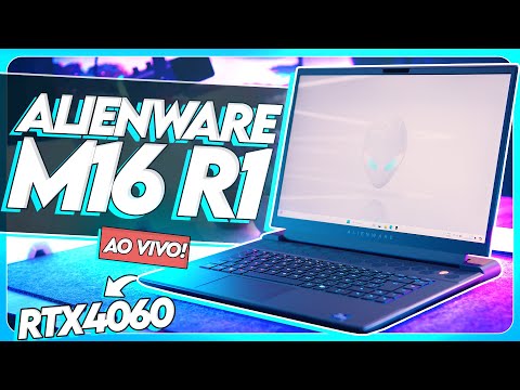 Testando o ALIENWARE M16 R1 na versão com a RTX 4060 + i9 13900HX #Bench185