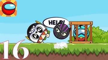 Red Ball 6 (61 - 68 Levels and Boss Fight ) Gameplay Walkthrough Part 16