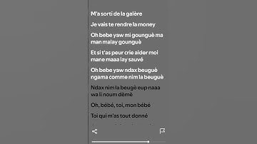 Thumbnail of vj kaay waay #spotify #tiktok #music #paroles #vues #musique #lyrics #viralvideo