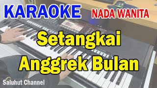 ANGGREK BULAN ll KARAOKE NOSTALGIA ll BROERY PASULIMA FEAT EMILIA CONTESSA ll NADA WANITA B=DO