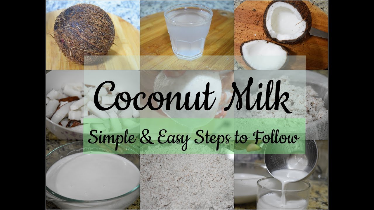 homemade coconut milk healthnut nation