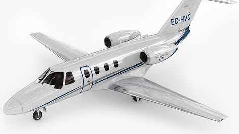 3D Model Cessna 525 CJ1 Citation Jet at 3DExport.com
