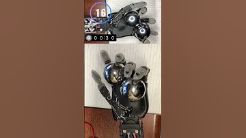 World Record (Unofficial) 30bpm #Robothand #Ballspinning #DexHand #robot #roboballs
