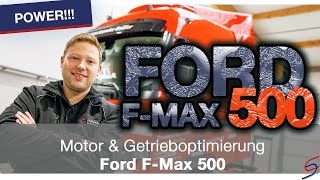 DAS ERSTE MAL AUF DEM PRÜFSTAND! Motor & Getriebeoptimierung  FORD F MAX 500
