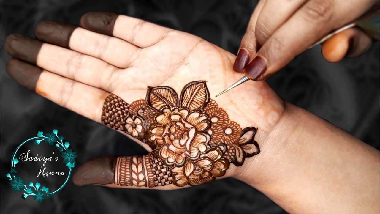 FULL HAND MEHNDI DESIGN EASY | NEW FRONT HAND MEHNDI DESIGN |EASY ...