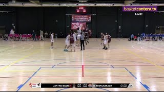 U16M. ZENTRO BASKET vs B. FUENLABRADA (Directo). Liga Cadete FBMadrid #BasketCantera.TV