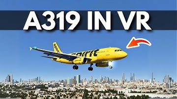 The NEW A319 in Virtual Reality | Aerofly FS 4