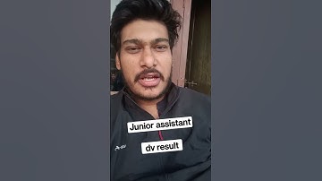 Rajasthan Junior Assistant Final Result 2022 / Commercial Assistant Result जारी |  JVunl Dv Result