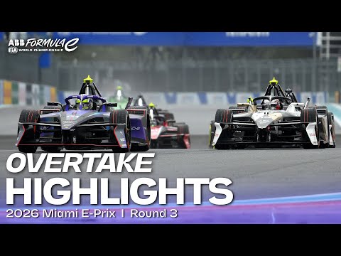Overtake Highlights | 2026 Miami E-Prix