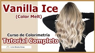 Rubio Perfecto ( Color Melt ) - Tutorial 4 k- Curso de Colorimetría, video 08 de 10