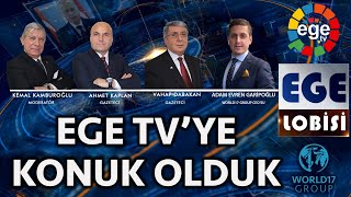 Ege Tv Ege Lobi̇si̇ Programına Konuk Olduk - World17 Group - Adam Evren Gari̇poğlu