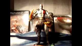 God of War - Kratos golden fleece & Medusa head figure REVIEW
