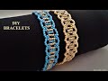 Diy gorgeous bracelets, unique design bracelets for beginners