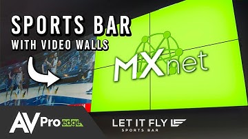 AV over IP Solution for a Restaurant with MXnet Ecosystem