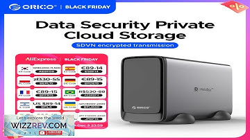 ORICO MetaBox Mini Secure Storage Device 3.5" Type C Network Attached Storage Device