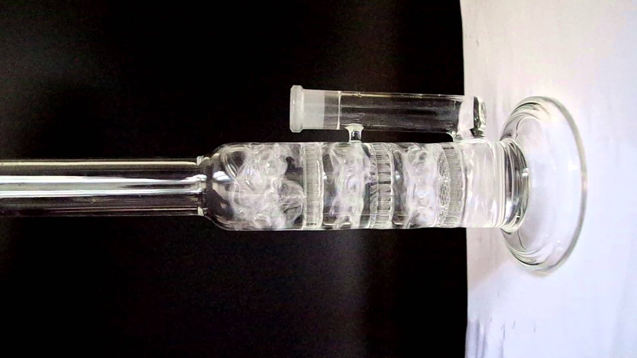 three honeycomb perc glass bong/rig