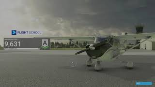 Microsoft Flight Simulator - Flight Training, IFR Navigation, IFR Test (Lesson 7 of 7)