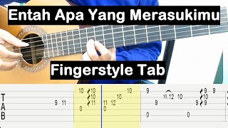Belajar gitar entah apa yang merasukimu (fingerstyle tab) tutorial
untuk pemula