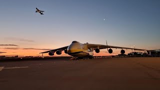 Ан-225 МРИЯ. Перелет Акра, Гана - Виндхук, Намибия.