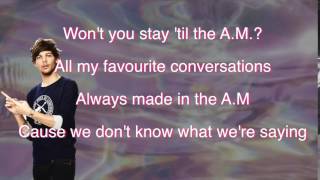 Video thumbnail of "A.M. one direction .letra"