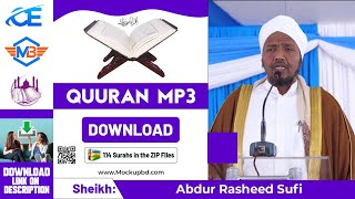 Abdul Rashid Sufi full Quran mp3 download ZIp, quran mp3 and audio download screenshot 4