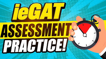 ieGAT PRACTICE TEST QUESTIONS AND ANSWERS (Pass An ieGAT TEST with 100%)