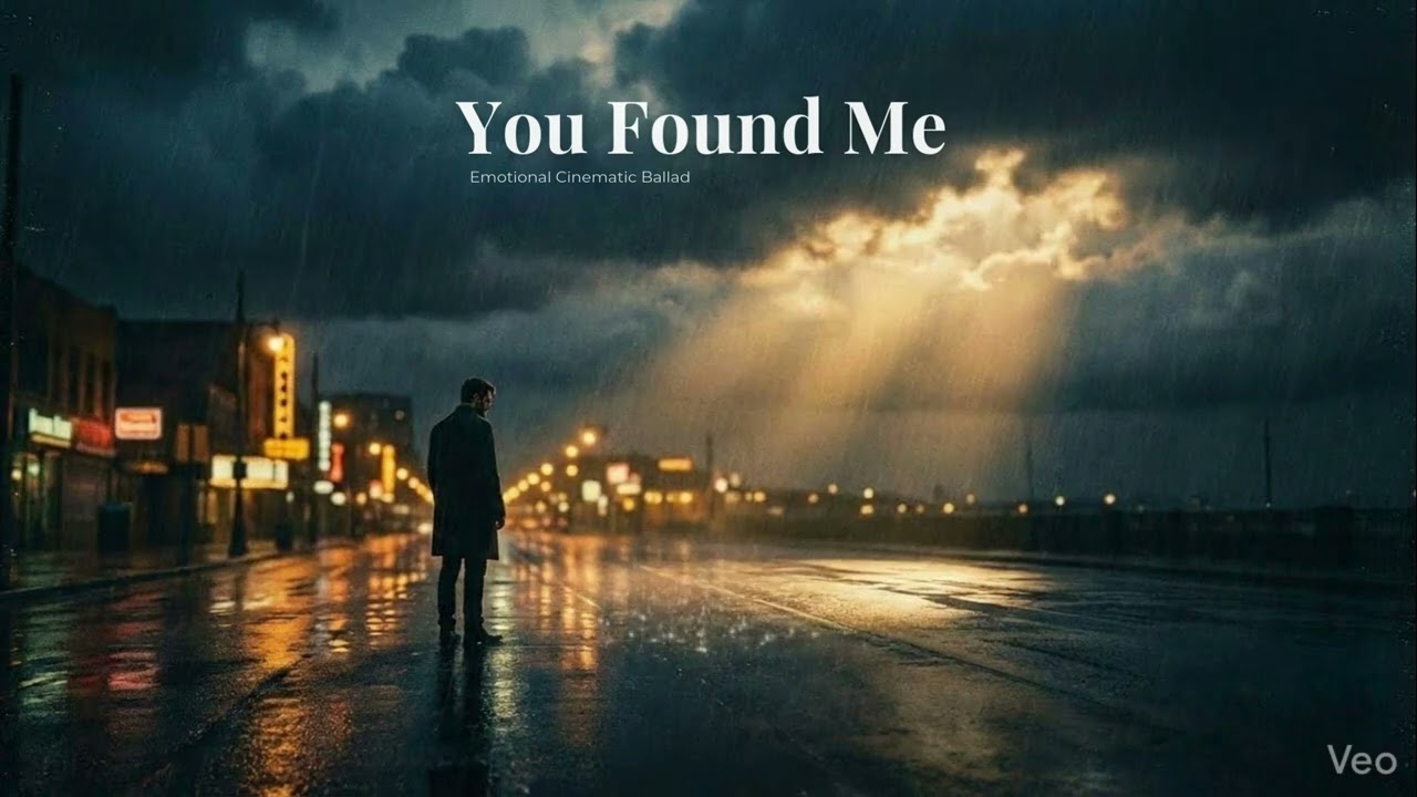 You Found Me | Emotional Cinematic Ballad | Powerful Male Vocal
