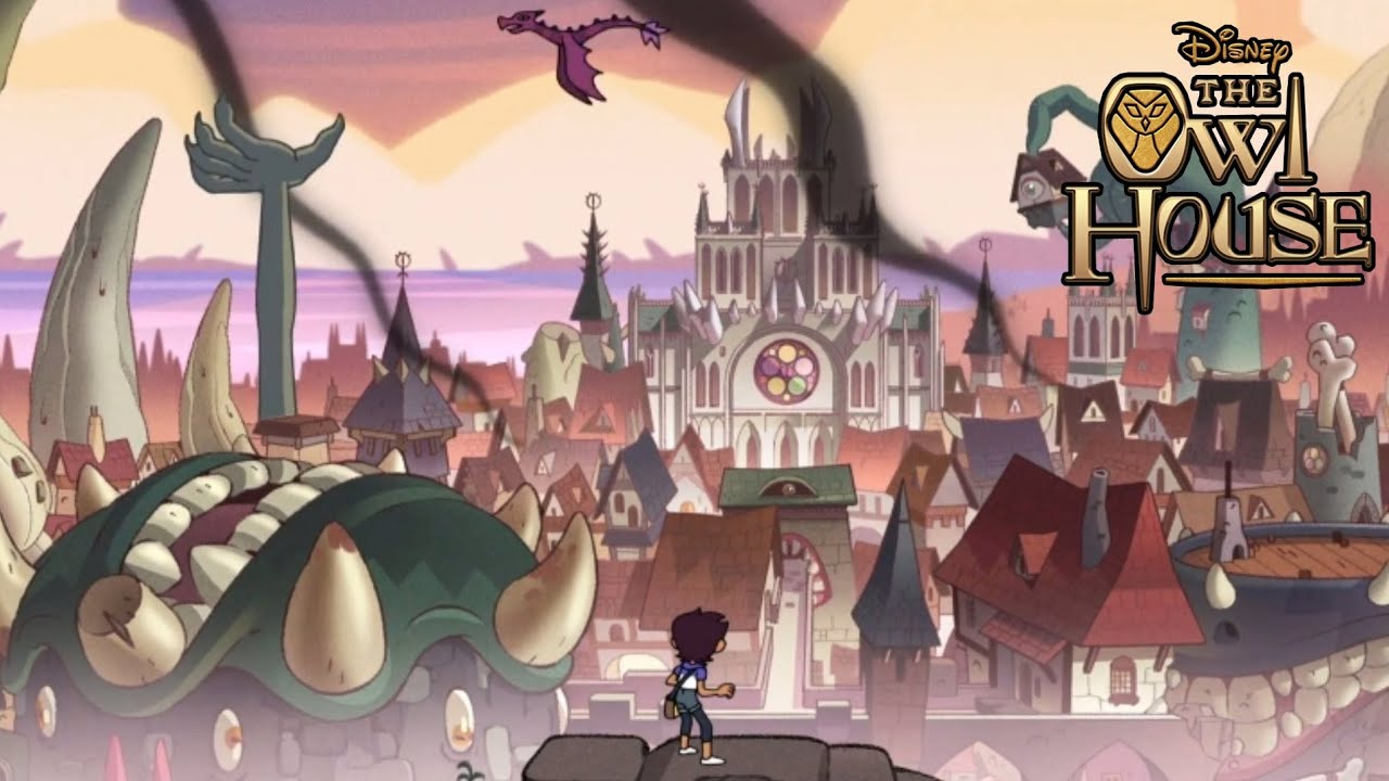 Luz arrives at the Boiling Isles / A Lying Witch and a Warden / The Owl House