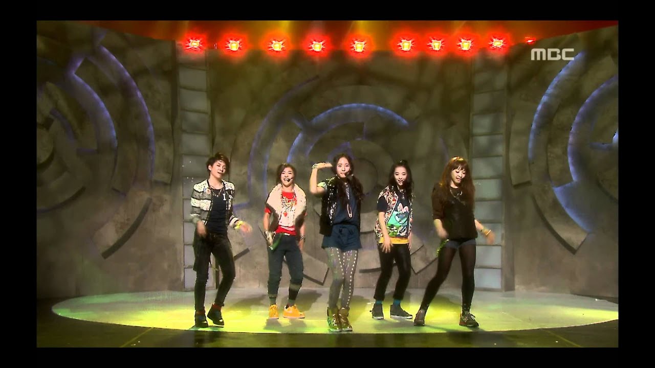 F(X) - Chu~♡, 에프엑스 - 츄~♡, Music Core 20091107 - YouTube
