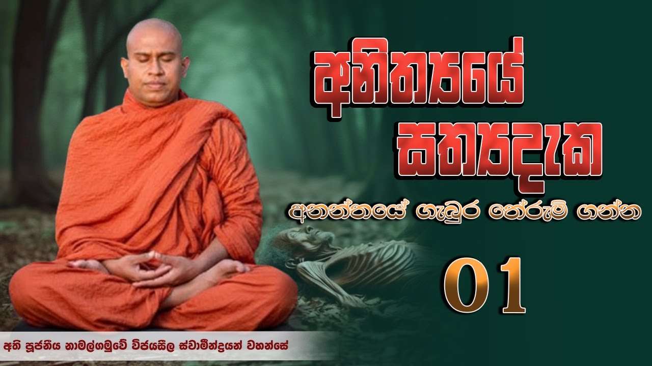 සංස්කාරයන්ගේ යථා ස්භාවය සම්මර්ශණය│ Ven. Namalgamuwe Wijayaseela Thero │ Dharma deshana