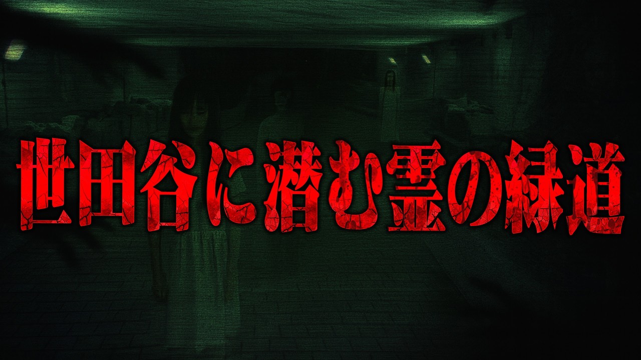 【心霊】東京世田谷の心霊スポット 遊歩道に響く謎の足音…背後から迫る見えざるモノの正体 遠隔霊視 東京都 烏山川緑道