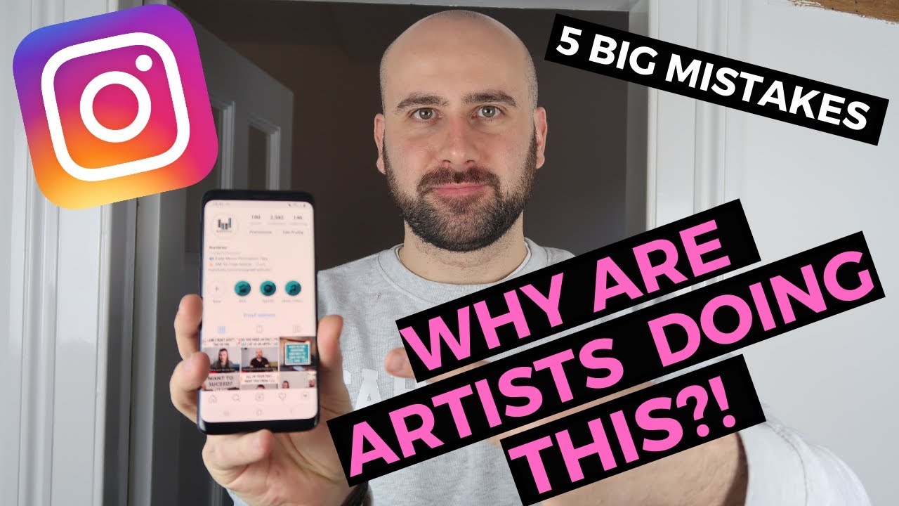 5 MISTAKES MUSICIANS ARE MAKING ON INSTAGRAM Social Media Promotion YouTube
