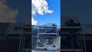 Aluminum composite panel installation