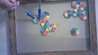 My new project : magnetic puzzle board game