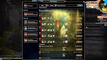 Neverwinter: Crafting Professions & Panel