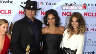 Jessica Alba Arrives At 2013 Nclr Alma Awards Winners Press Room