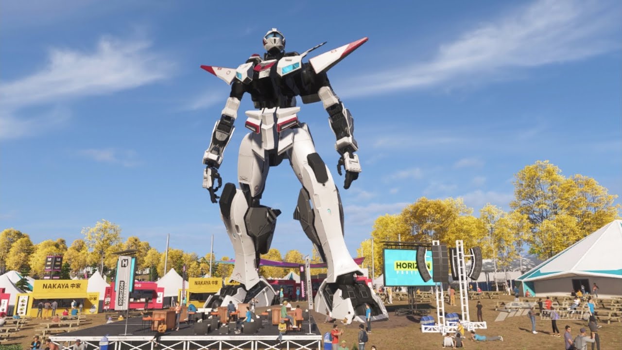 Forza Horizon 6 demonstration part 7: “Mech My Day” showcase event