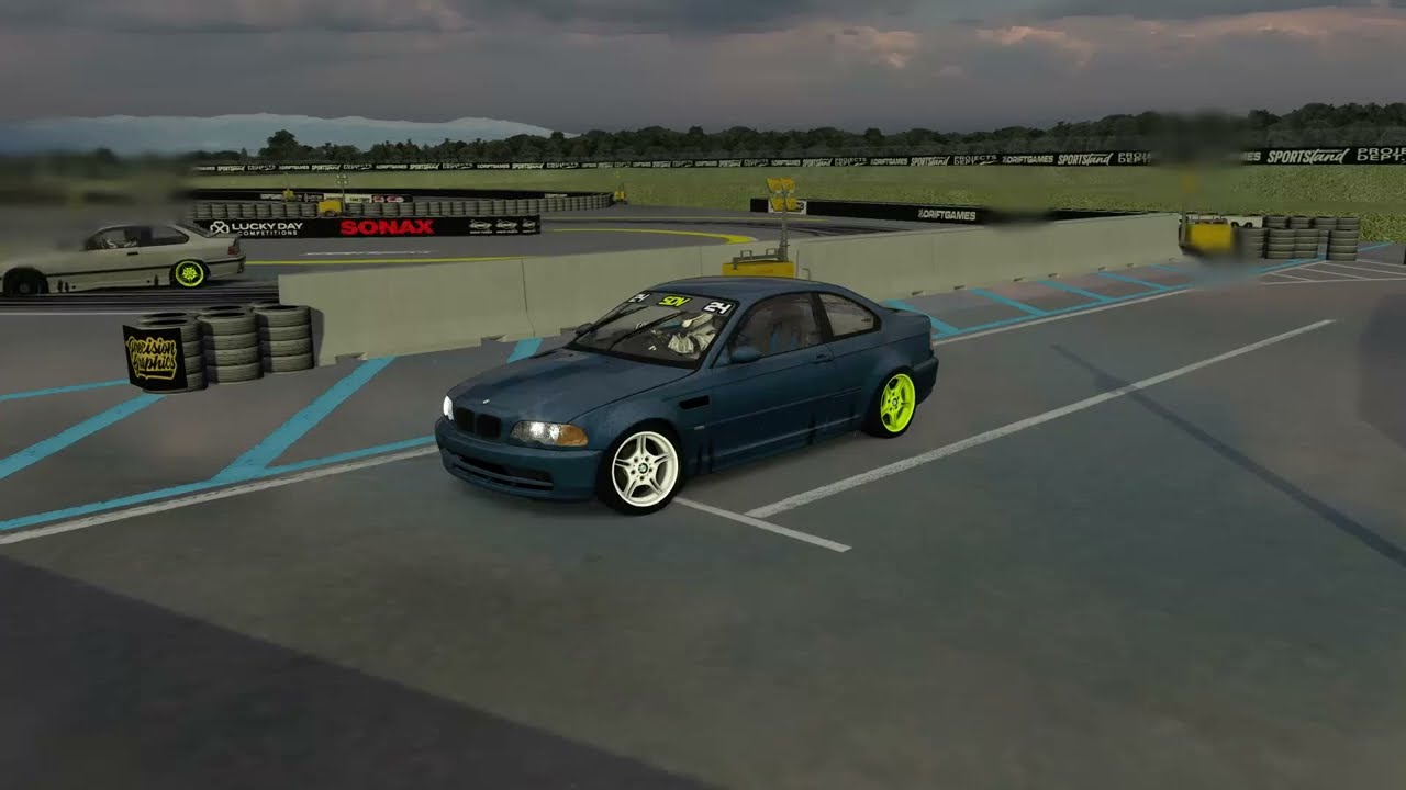 Rainy day at Drift Games Sportsland