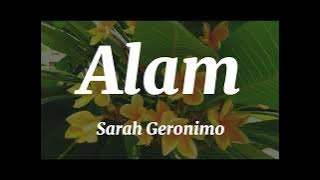 ALAM (Lyrics) | Sarah Geronimo