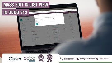 What is mass editing in a list view of odoo v13 | Caret IT